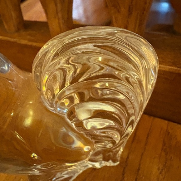 Baccarat France Crystal Rooster Figurine – 4” Zodiac Animal – Clear Signed - Picture 3 of 12